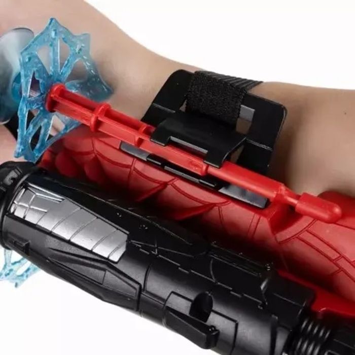 Изстрелвач за стрелички, Ръкавицата на Спайдърмен, изработена от текст