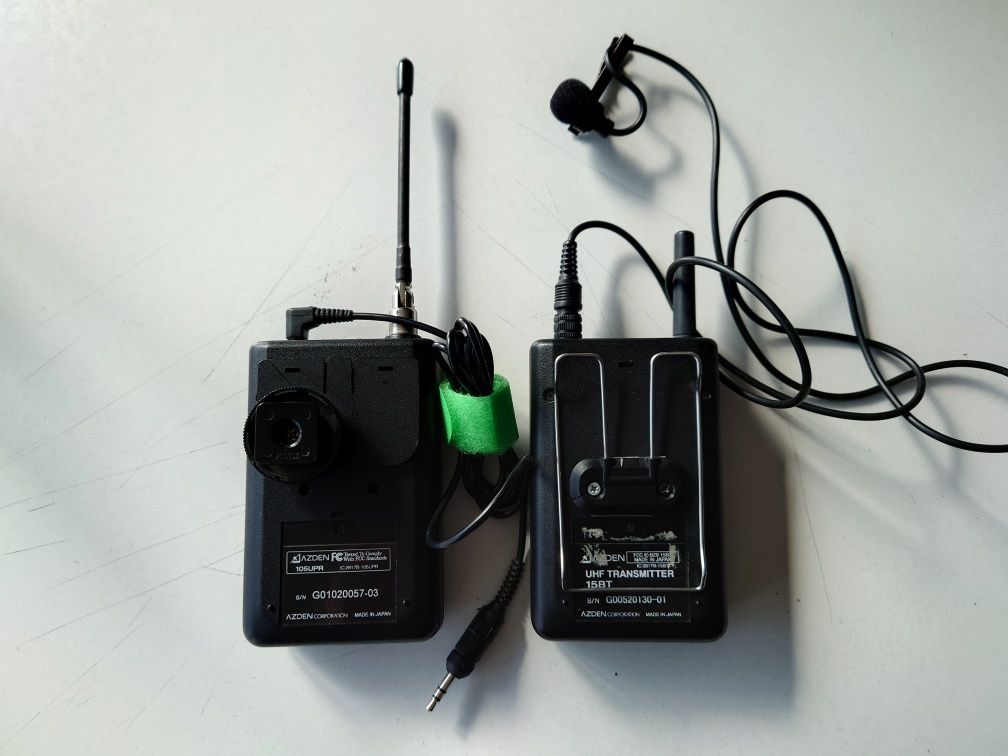 Set Lavalieră wireless Azden 15BT - 105UPR