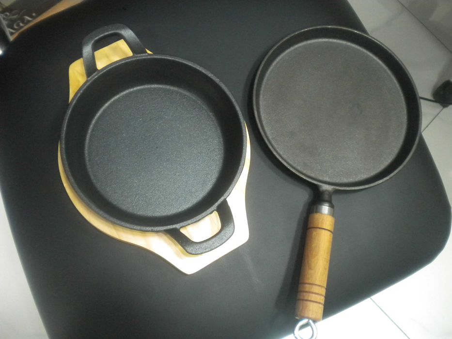 Чугунная сковородка. Новая турецкая.