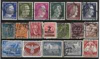 Set timbre vechi Germania interbelic si WWII