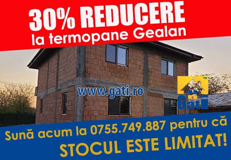 Oferte termopane Gealan // Azi 30% REDUCERE pt Ghimpați, Dâmbovița