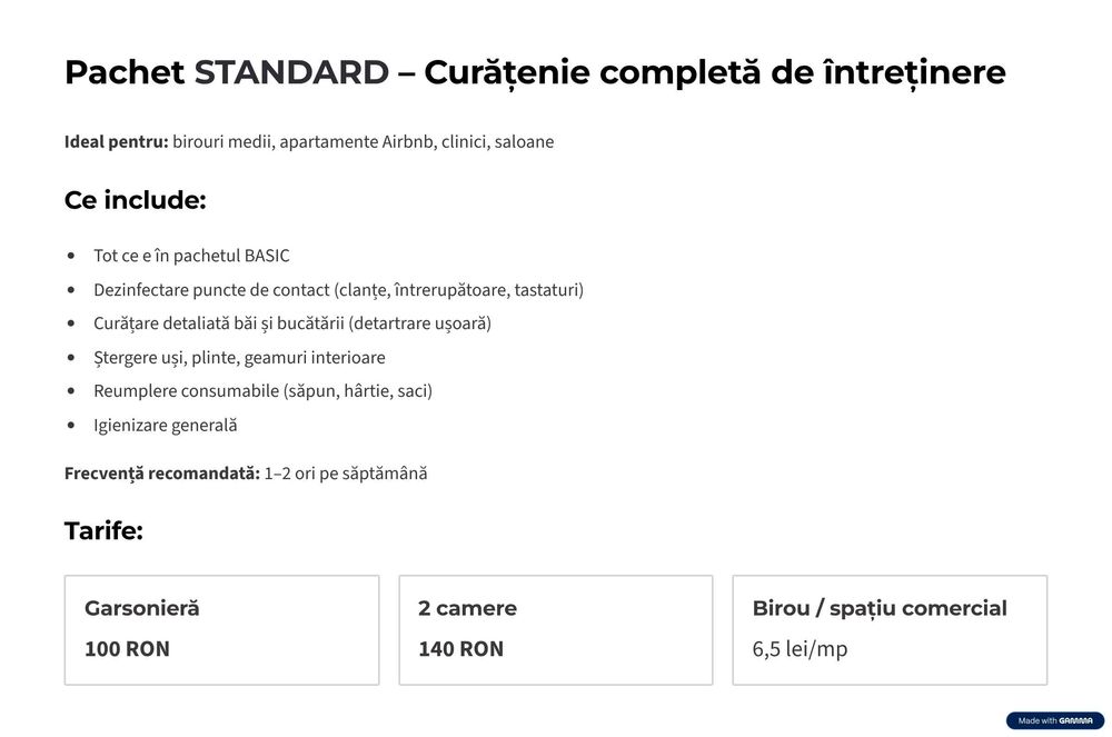 Servicii Curatenie Brașov aparthotel, apartamente, birouri, pensiuni