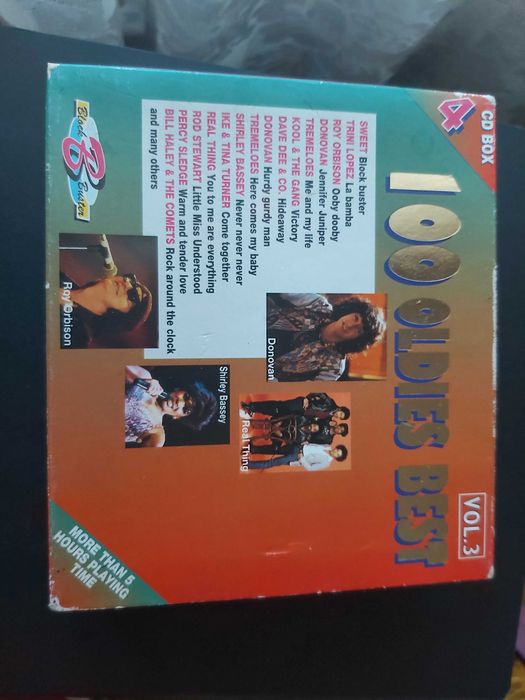 Muzica internationala (100 oldies best) in format CD track 4 discuri