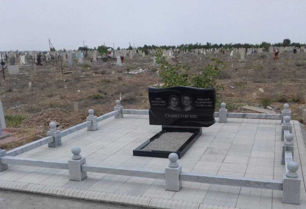 Цех памятников в Ферганской долине
