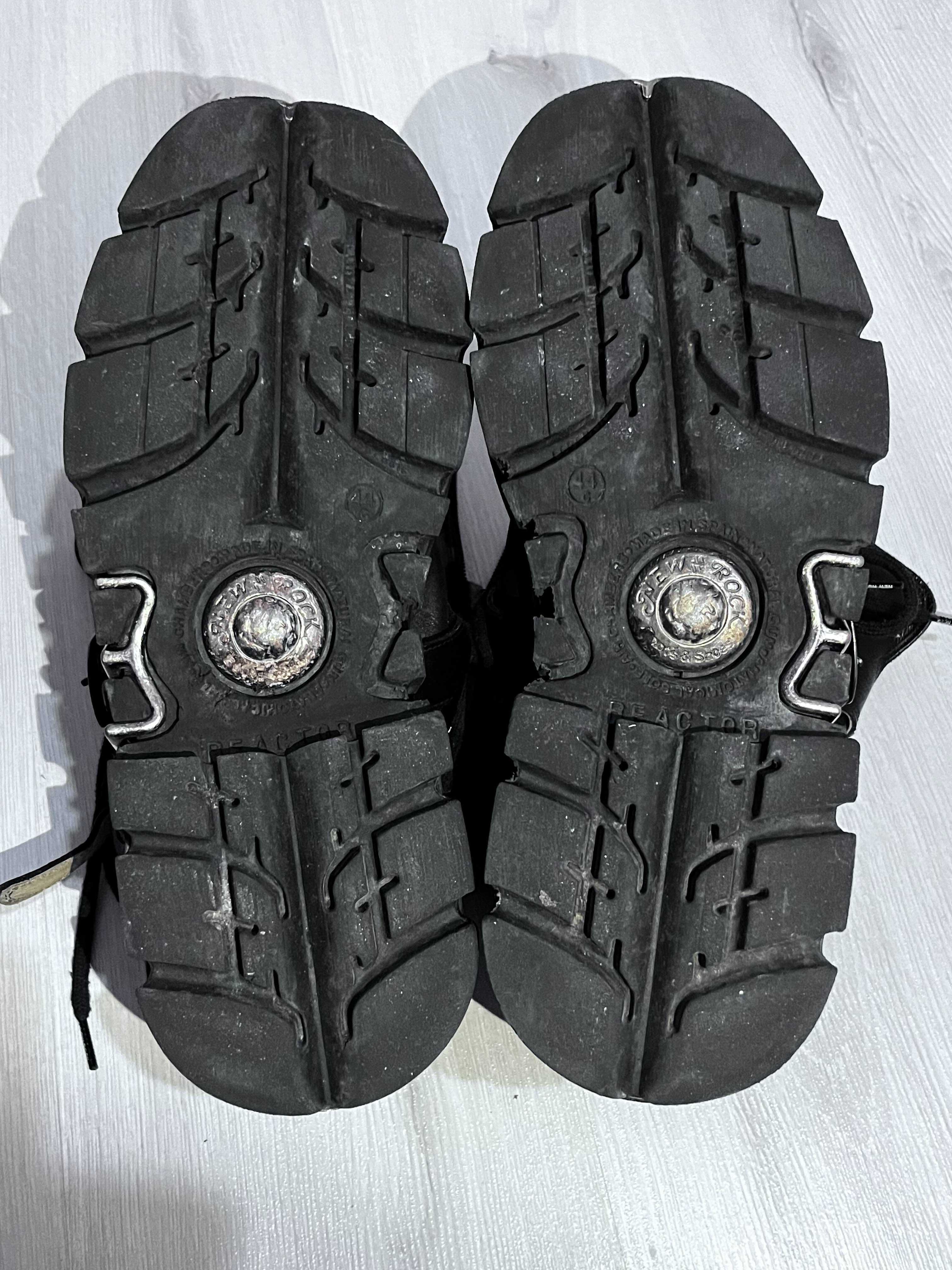 NEW ROCK leather boots