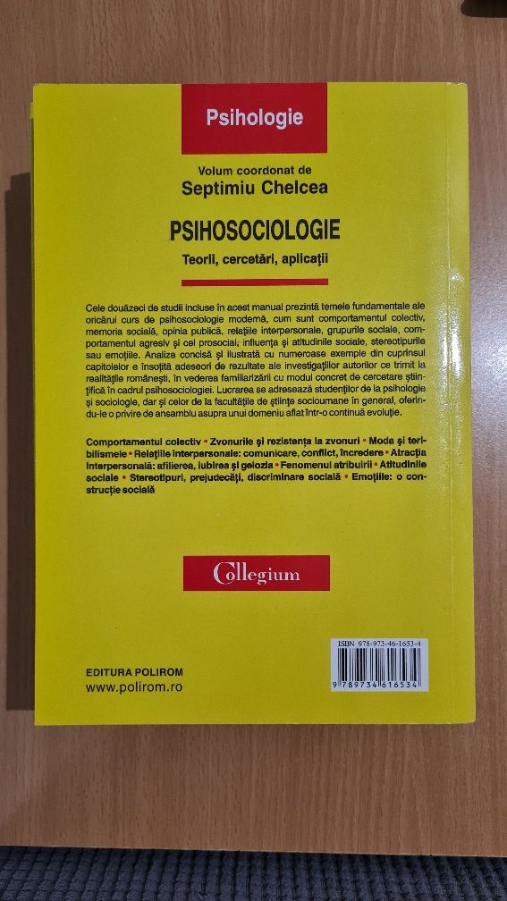 Manual Psihosociologie