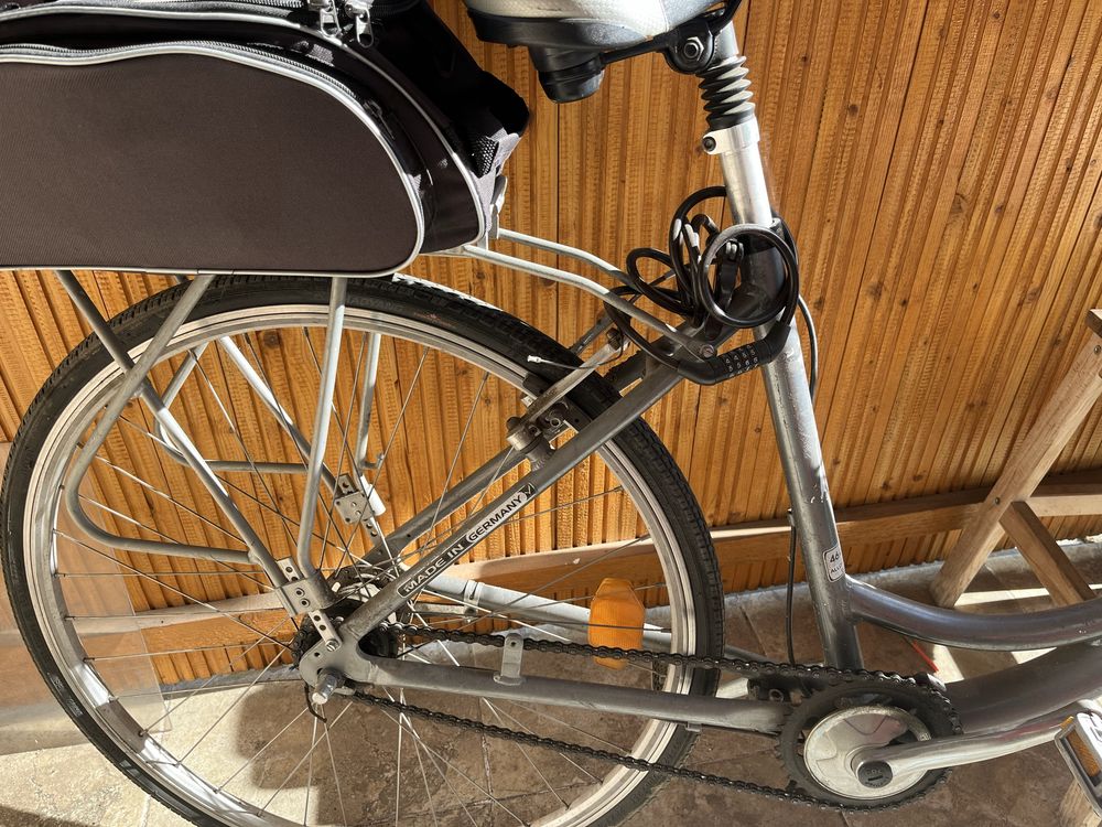 Bicicleta cadru aluminiu dama 28