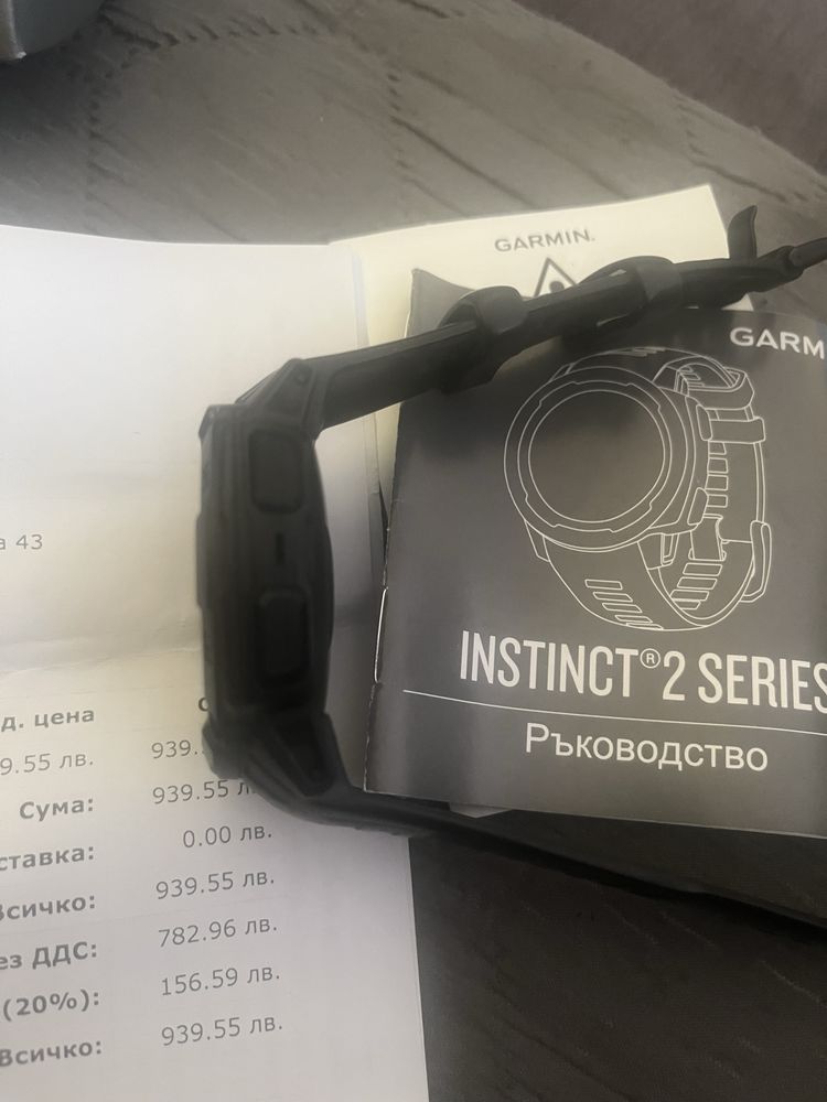 Часовник Garmin instinct 2x solar tactical