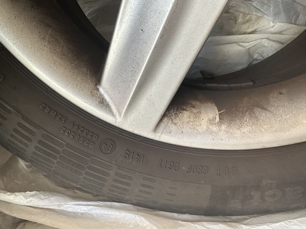4бр. Алуминиеви джанти 5х1112 с гуми заSeat, VW, Audi, Skoda, Mercedes