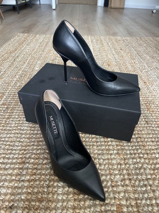 Pantofi Stiletto Musette din piele