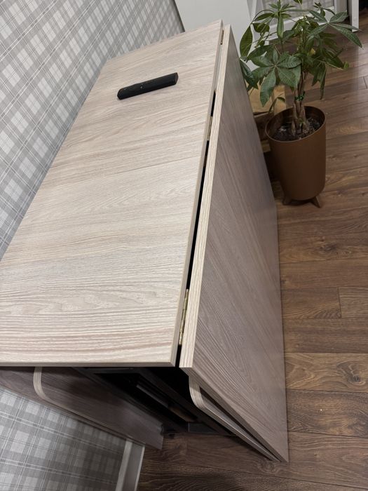 Стол трансформер и шкафчик открытый