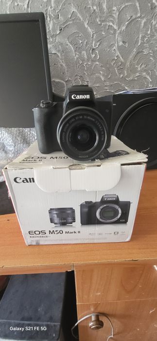 Canon M50 MARK2 каробка зарядка батарея