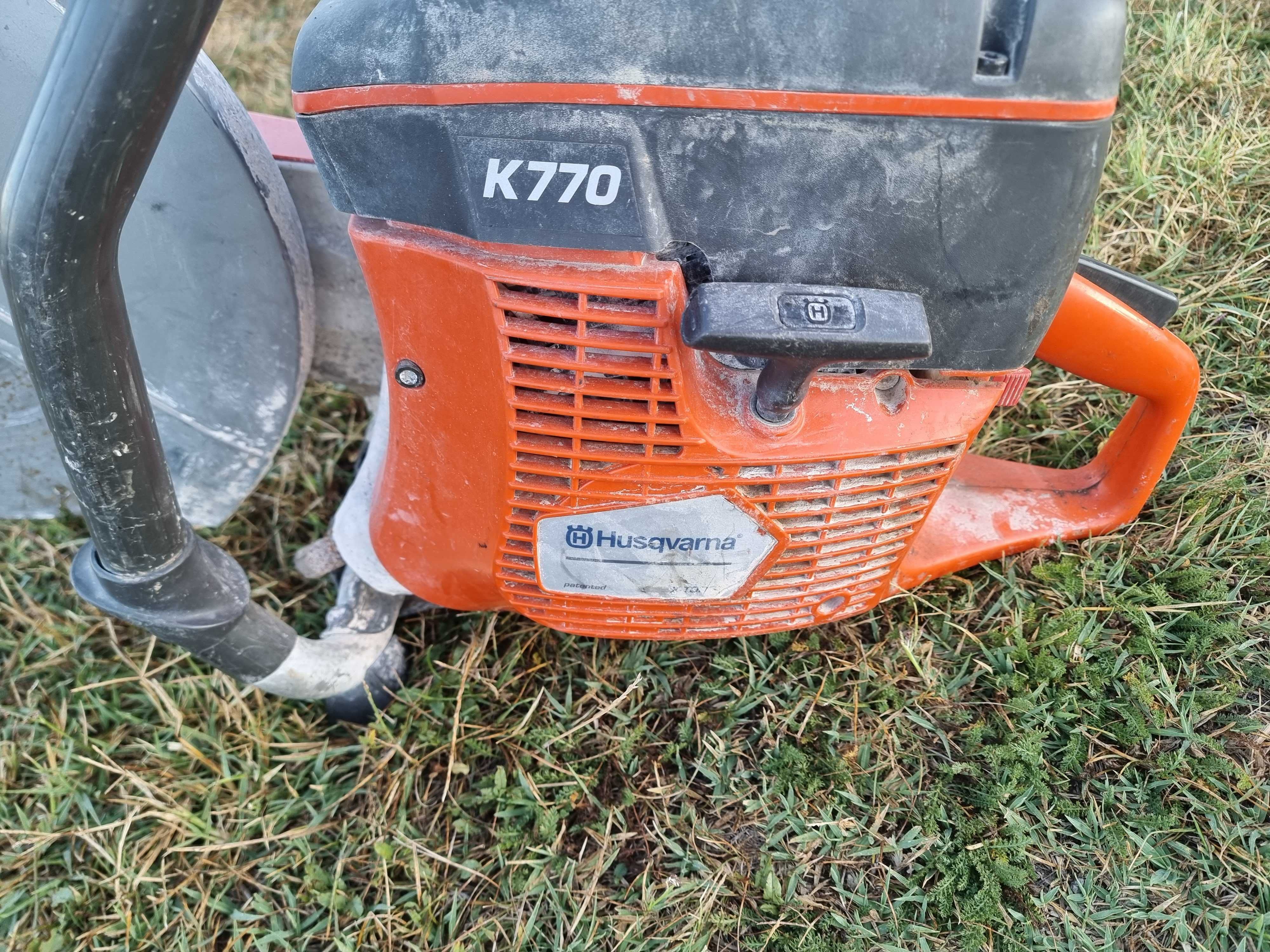 Husqvarna K770 - ръчен бензинов фугорез 300 мм-3.7 kW, 5 к.с.