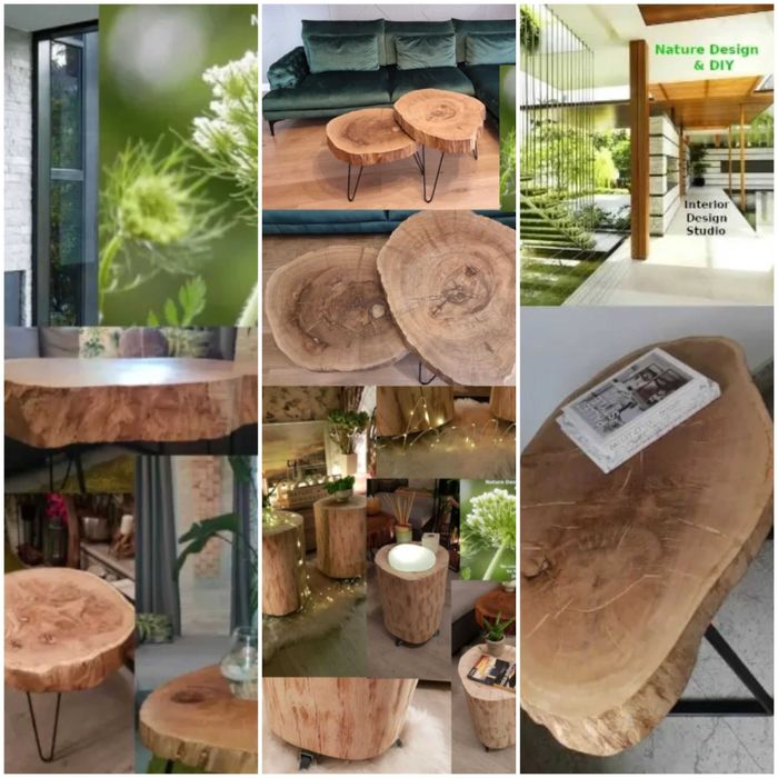 Mese living / masute cafea unicate din lemn masiv