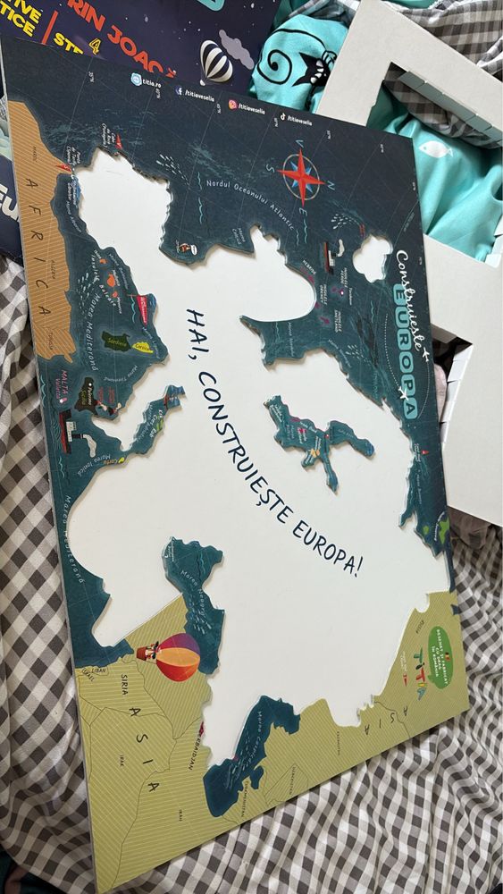 Puzzle contruieste Europa