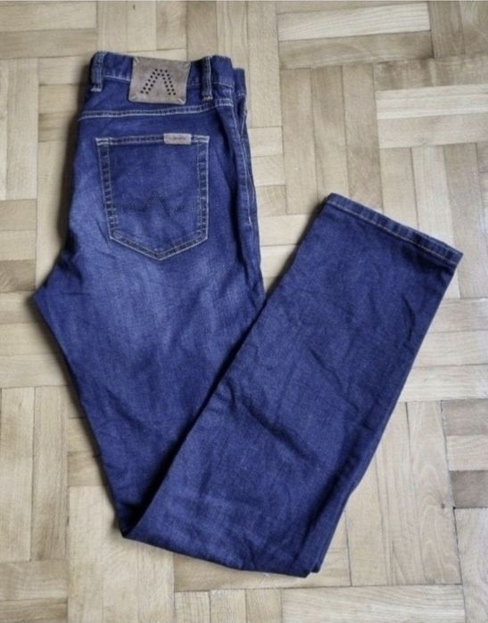 Pantaloni Blugi /Jeans Alberto Superfit Luxury T400, Bărbați - W33/L32