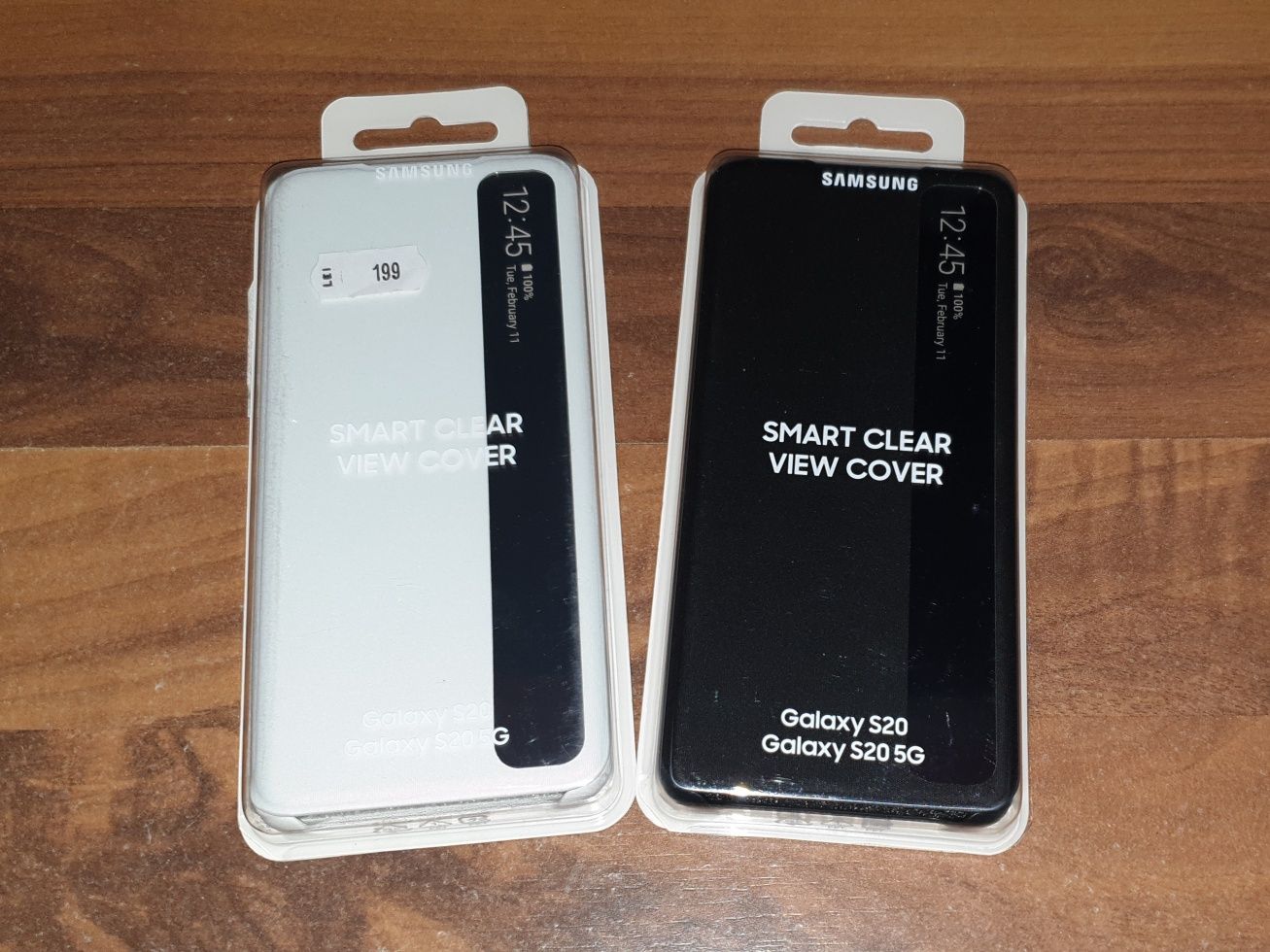 Husa flip activa originala Samsung Smart Clear View Cover S20 S20 5G