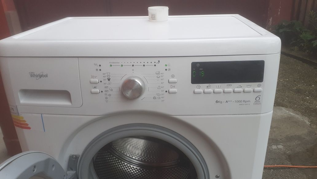 Mașina de spălat rufe wirpool 6kg ultra  slim  6kg  A +++