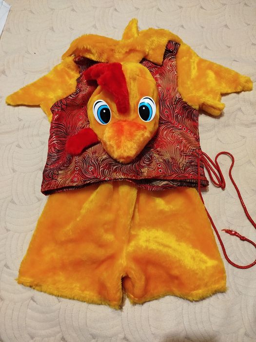 Карнавальный костюм петушка на 4-6 лет
