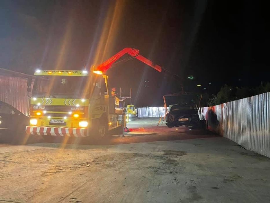 Tractari Auto Camioane Dube Servicii Macara Platforma Auto Non Stop