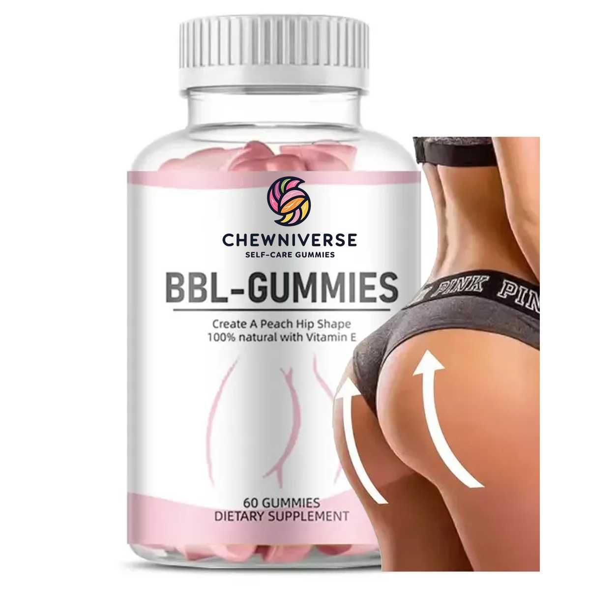 ChewNiverse - Jeleuri marire fese - Creste-ti posteriorul natural