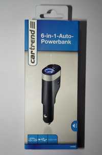 Incarcator auto 6 in 1, cu port USB, Cartrend, 12 V