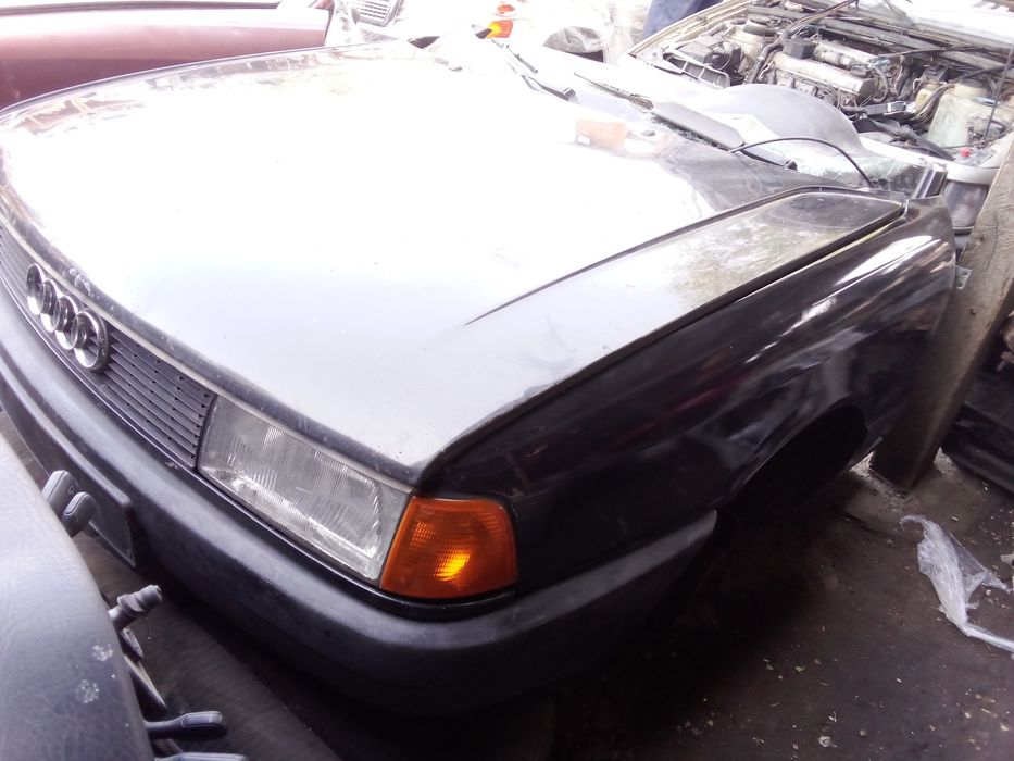 Морда привозной по запчастям Ауди 80 B3 (Бочка)