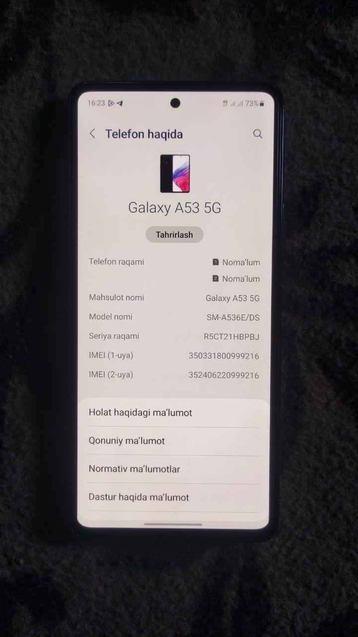 Samsung galaxy A53 obmen