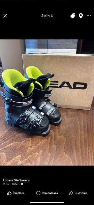 Vând clăpari head Kore 40 junior