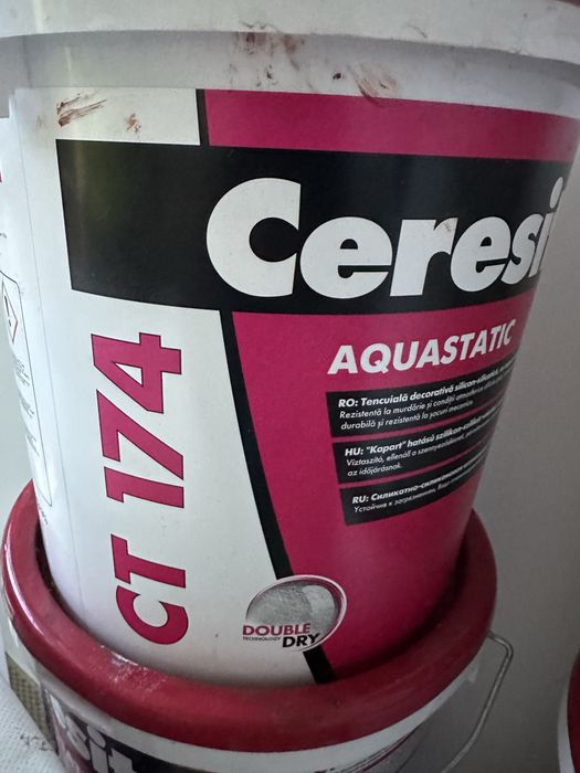 Tencuiala decorativa/vopsea grund  CT174 / CT 16 disponibile 15 galeti