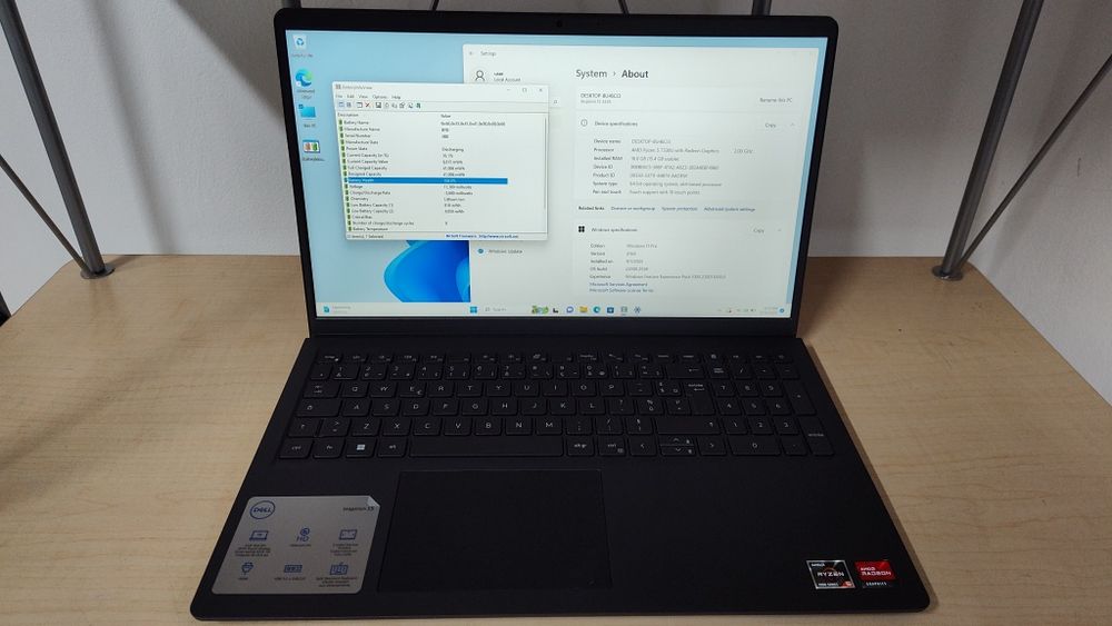 Laptop Dell 15.6 AMD Ryzen 5 7530u 16 GB RAM SSD 512 GB cu Touchscreen