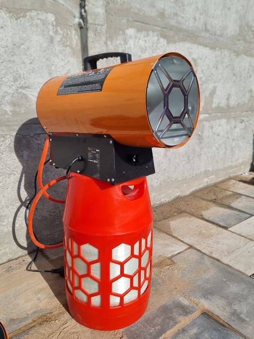 Тепловые пушки с безопасным композитным баллоном.  Доставим и заберём!