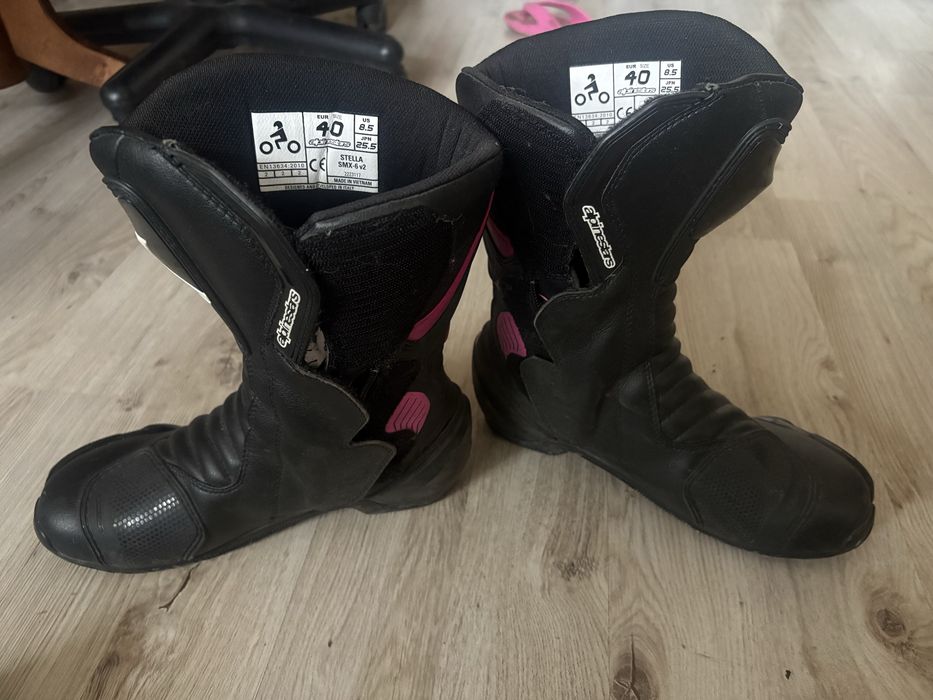 Кожени мото ботуши Alpinestars SMX-6 V2
