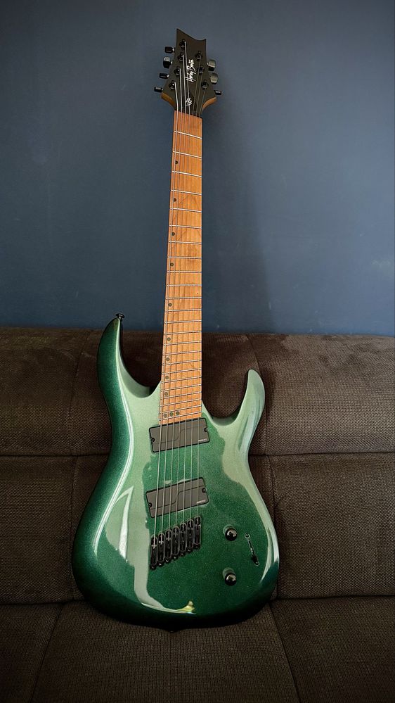 Harley Benton R-457FFB Roasted Multiscale 7-струнна китара