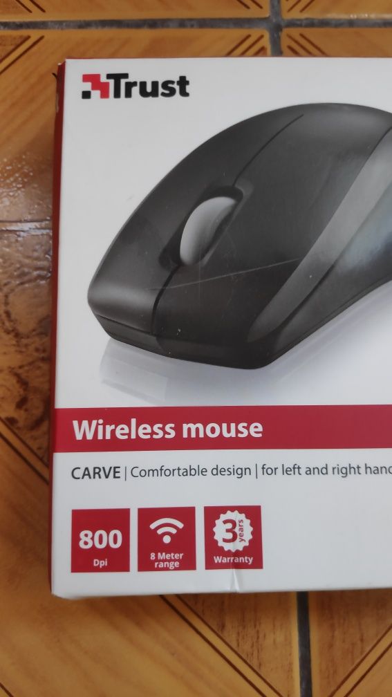 Mouse wireless Trust Carve nou