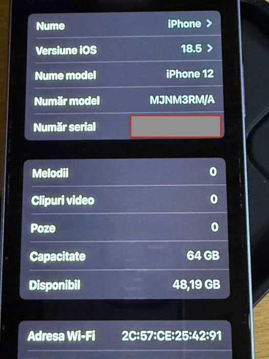 Telefon APPLE iPhone 12 5G, 64GB, Purple +3 huse de protectie