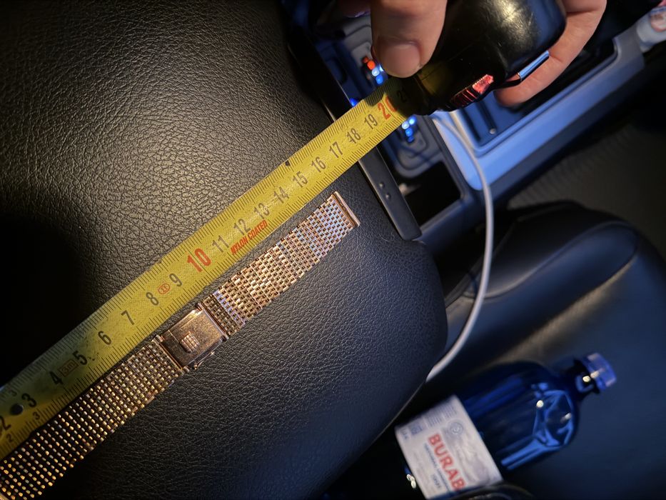 Браслет для часов золотой 585