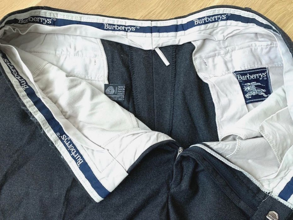 Burberry’s Vintage мъжки вълнен панталон 54