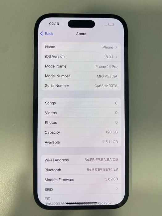 iPhone 14 Pro 128GB ID-ogg773