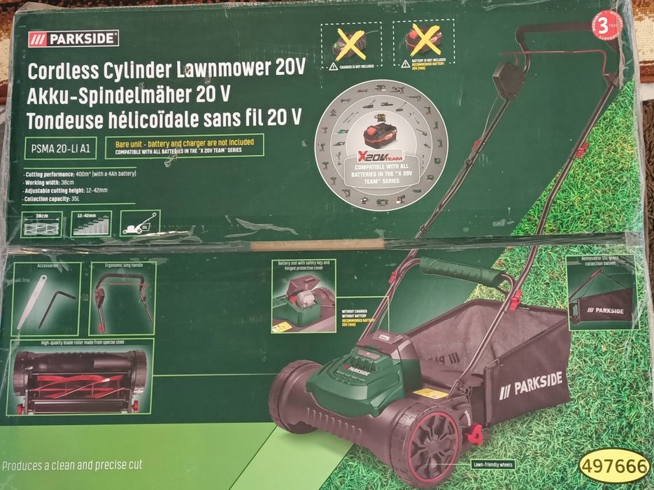 Masina de tuns gazonul iarba Parkside noi