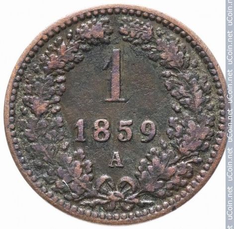 moneda 1859, SCHEIDEMUNZE