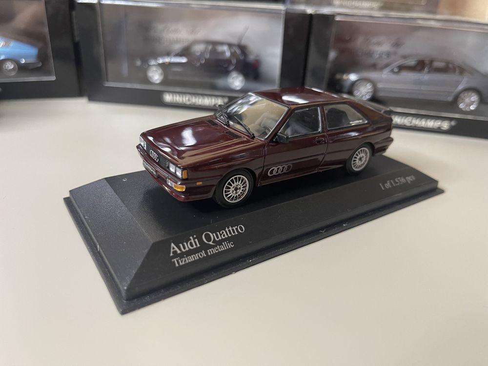 Macheta Audi Quattro 1:43 Minichamps