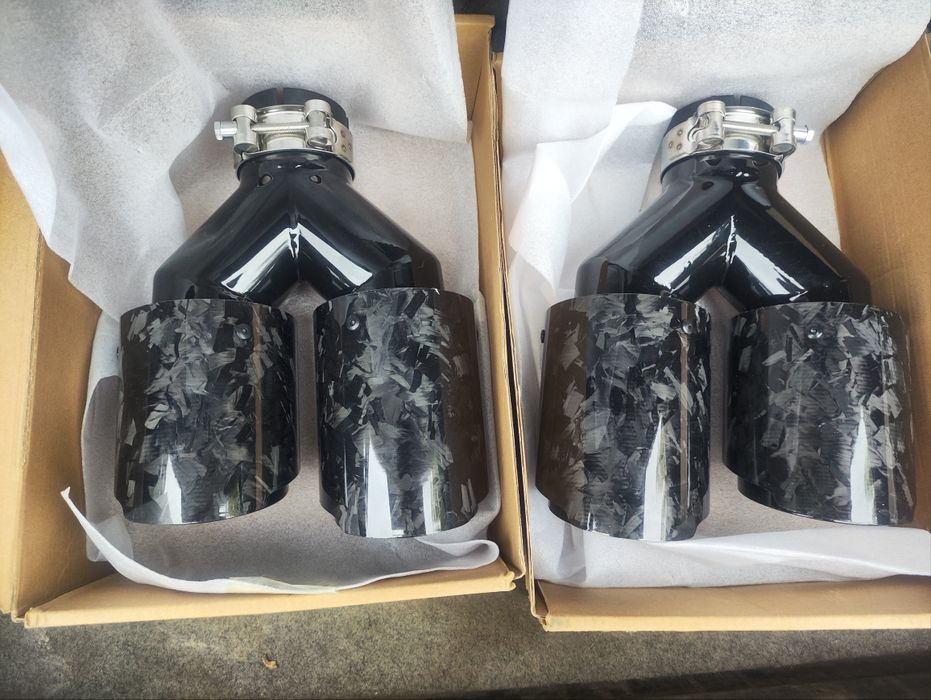 Продам насадки на глушитель из кованого карбона