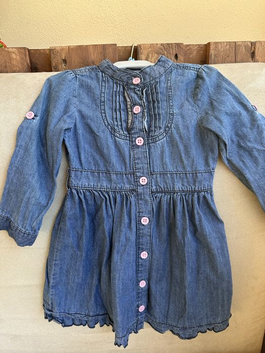 Дънкова детска рокля