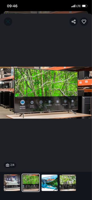 Samsung 65DU7100 4k  NEW madel 2025