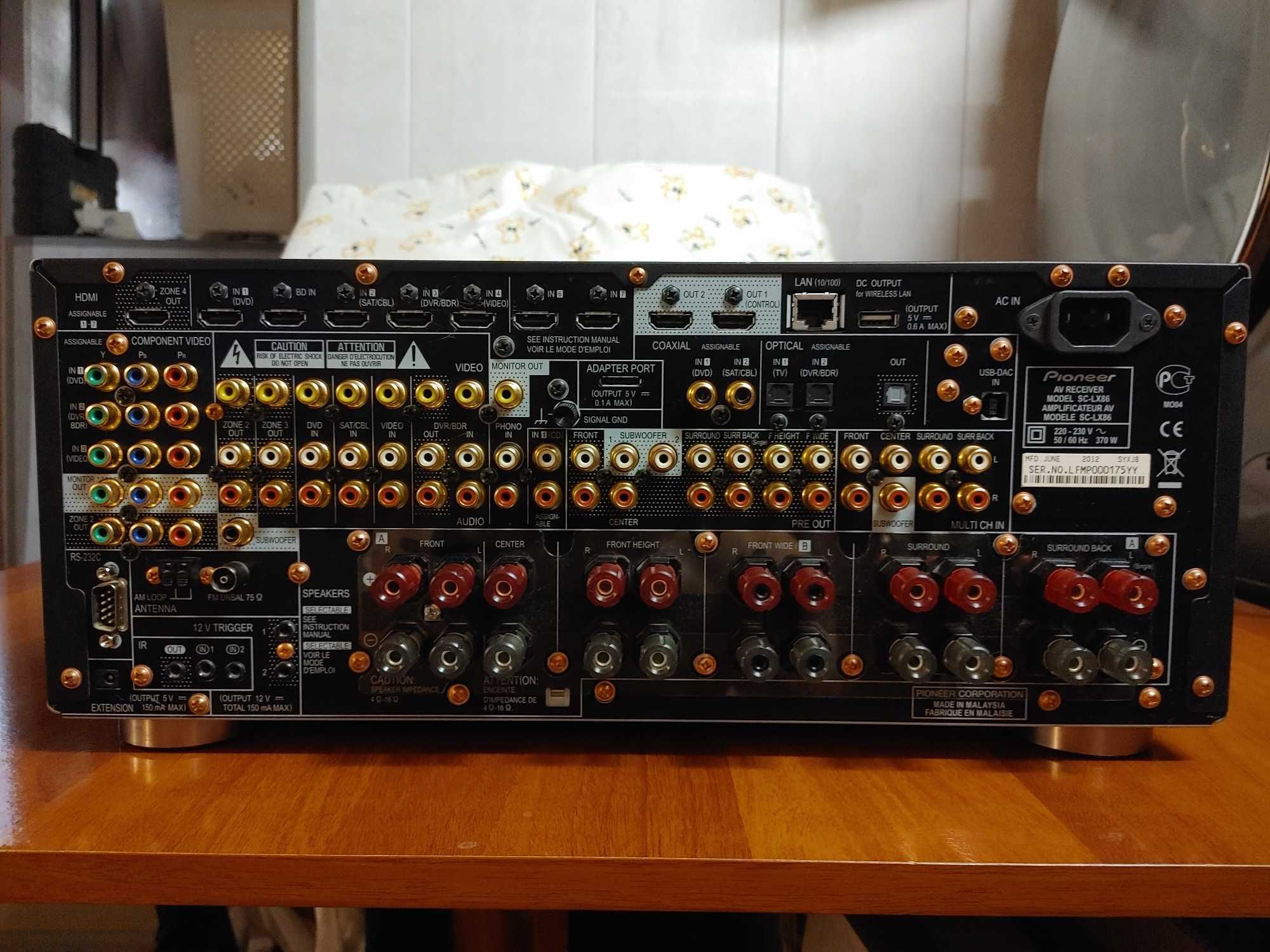 AV ресивер Pioneer sc-lx86