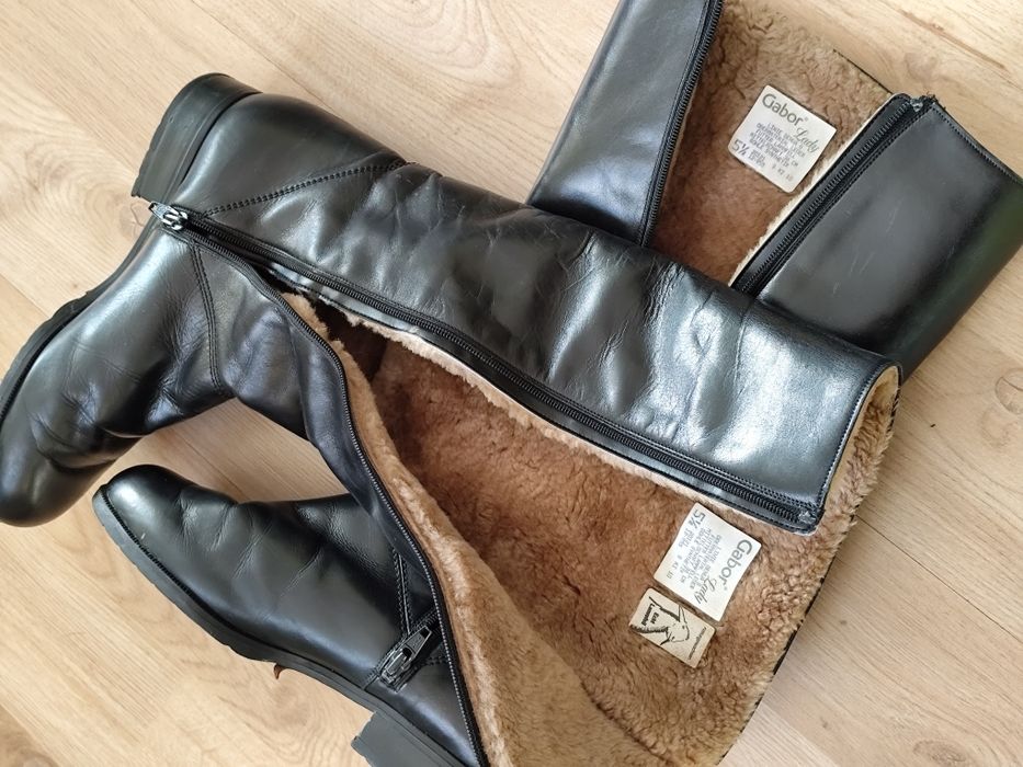 Ботуши Gabor от естествена кожа