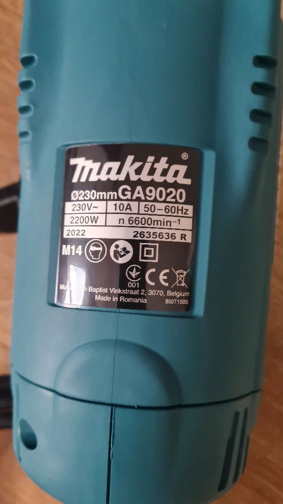 Polizor unghiular Makita GA9020, 2200 W, 6600 rpm, 230 mm