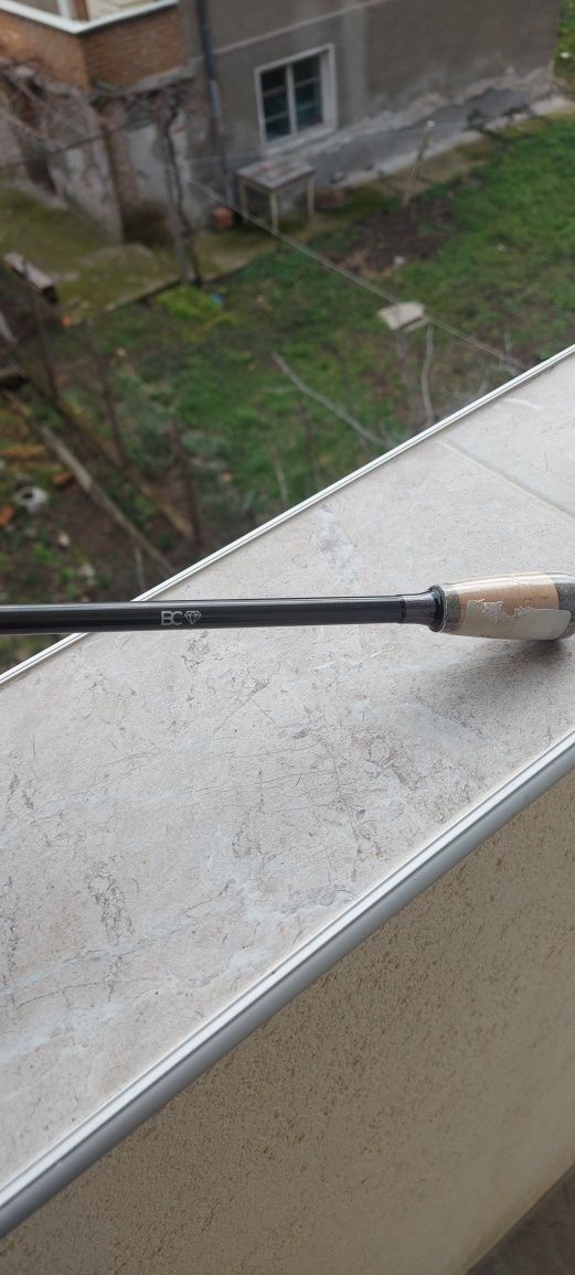 Спининг въдица Mikado black crystal 2-8, 2.23, extra fast, fuji