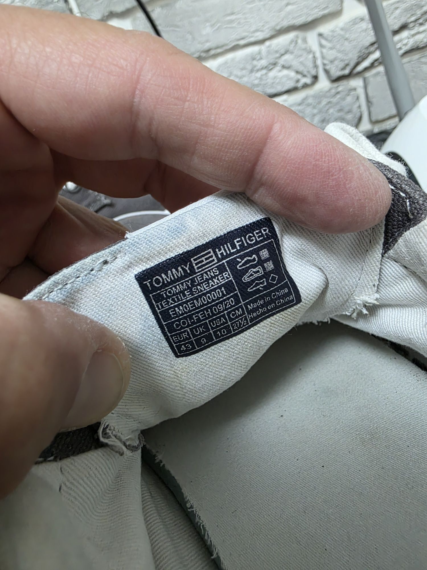 Оригинальные кеды Tommy Hilfiger